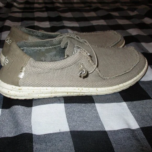 Hey Dude Men's Ultralight Wally Sox Slip-On Shoes - Sand size 10 - Picture 3 of 7